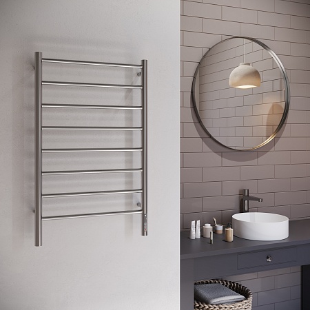 Аврора П8 500х850 Электро Полотенцесушитель TERMINUS Оружейная сталь Белово - фото 3 Аврора П8 500х850 Электро Полотенцесушитель TERMINUS Оружейная сталь Белово - фото 3