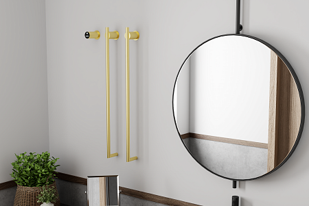 Рондо П2 350х760 электро Полотенцесушитель TERMINUS Брашированное золото Белово - фото 6 Рондо П2 350х760 электро Полотенцесушитель TERMINUS Брашированное золото Белово - фото 6