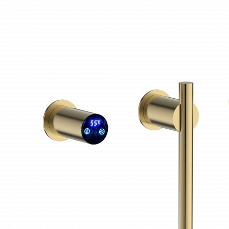 Рондо П2 350х760 электро Полотенцесушитель TERMINUS Брашированное золото Белово - фото 4 Рондо П2 350х760 электро Полотенцесушитель TERMINUS Брашированное золото Белово - фото 4